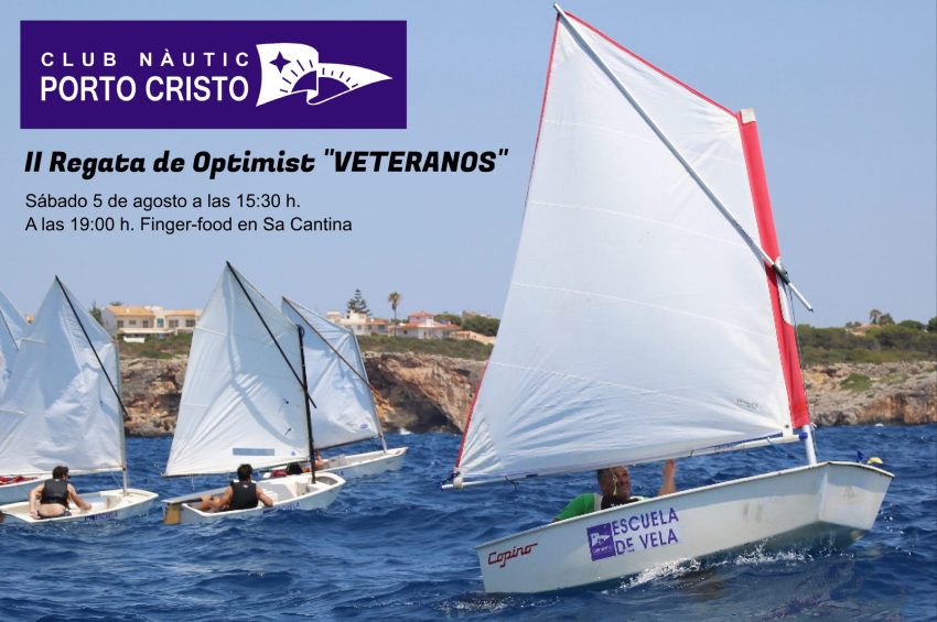 Anuncio II regata Optimist VETERANOS